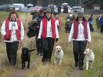 Suomen ensimmäiset WT-joukkue mestaruudet.
"Pusut":Tiina&Pusu, Lotta&Ansa ja Sari&Hulda sijoittuivat tasokkaassa kisassa 6:nneksi.